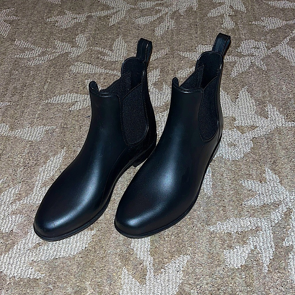 Rubber Ankle Boots